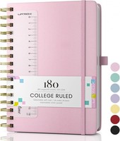 Notizbuch A5 Hardcover Spiral Journal 180 Seiten 100GSM Papier Schreibblock