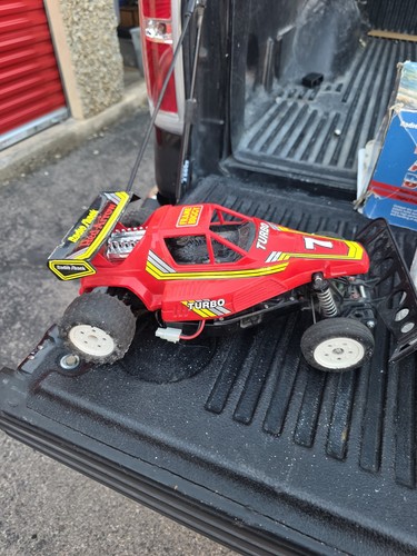 Vintage Radio Shack Red Arrow Buggy RC Car 60-4077 With Foam - Picture 2 of 5
