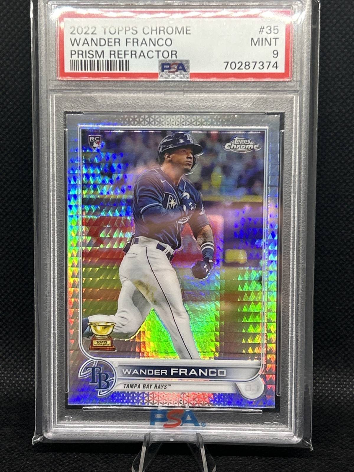 2022 Topps Chrome - Wander Franco #35 Prism Refractor (RC)