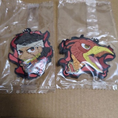 JoJos Bizarre Adventure Keychain JoJoRubber Mascot Avdol MagicianRed