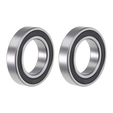 6905-2RS Ball Bearing, 25x42x9mm Double Sealed ABEC-1 Bearings 2PCS