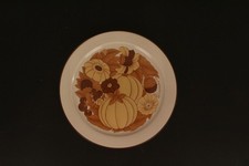 Terra Prato Brotzeitteller Rosenthal Studio line 1.Wahl Beige braun Blume 25,5cm