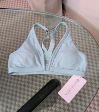 Athleta Harmony Triangle Bra Size Small Cup A-C Dusk Light Blue