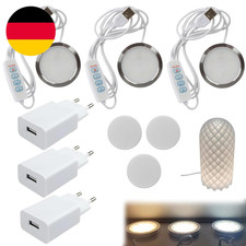 3 Stück 3D Drucker 3-Farben LED Lampen Kit, Nachtlicht Modelle Ersatz Für 3D Dru