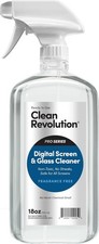 Pro Digital Screen and Glass Cleaner, Spray and Wipe TV Screens