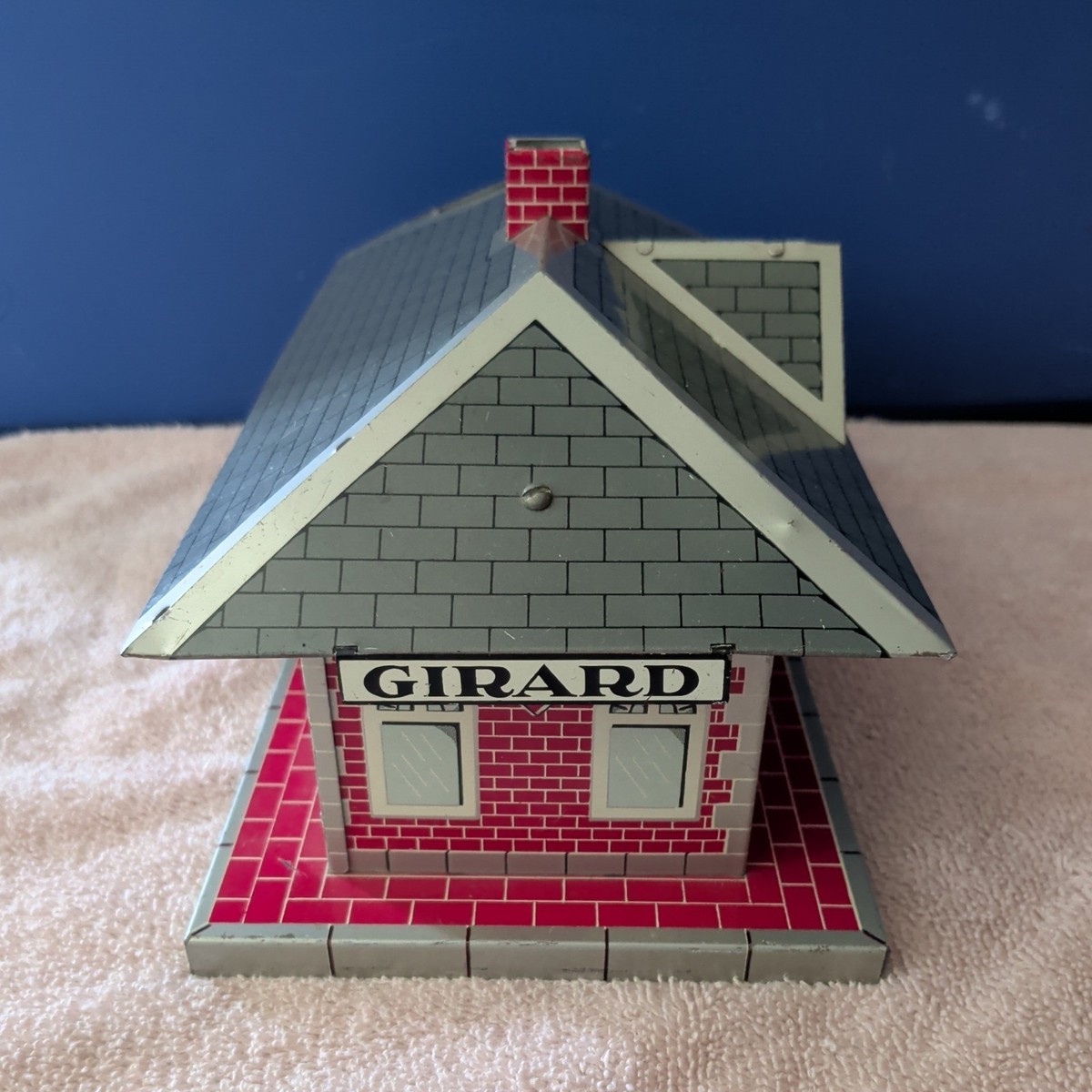 Vintage Marx 2960 Lighted Girard Whistling Station 1950s for sale