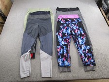 Lot of 8 Womens Mixed Activewear Workout Leggings Pants Size L Running Gym