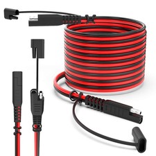 1-4Pcs 15FT 14AWG SAE to SAE Extension Cable 2Pin Quick Disconnect Wire Harness