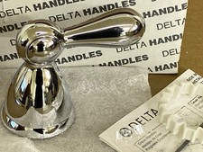 Delta H717 Large Chrome Lever Handle for Faucet   Includes Install Kit
