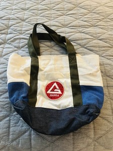 Gracie Barra Repurposed Gi Tote Bag