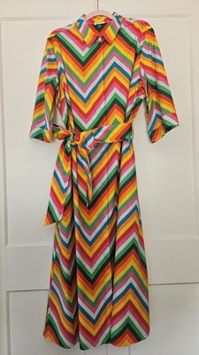 Buntes Sommerkleid Mrs&Hugs Gr.46  Regenbogenfarben