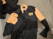 Mechanic garage Snap  Uniform ppe protection On 6x boiler suit overall 