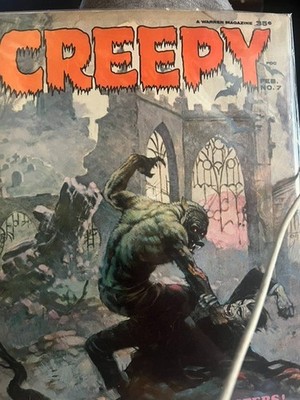 creepy #7 warren magazine duel of the monsters