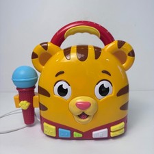 Daniel Tiger Neighborhood Sing Along Microphone Karaoke Toy Electronic WORKS 