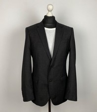 HUGO BOSS men's blazer jacket 100 schurwolle Size US38R UK48 D48 I48