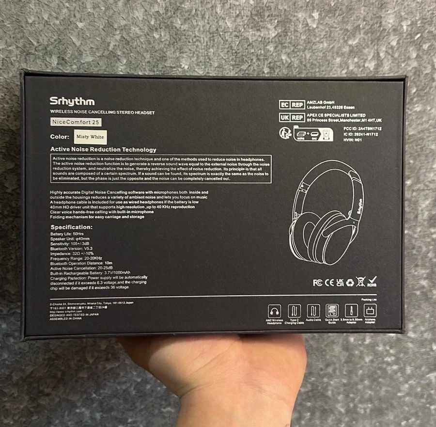 Srhynm Nc25pro Headphone Noise Cancelling - Image 2 of 3