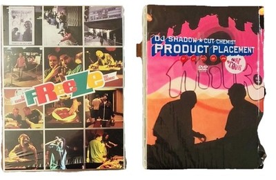 DJ Shadow/Cut Chemist 'Freeze' 45 Box Bundle; Product Placement