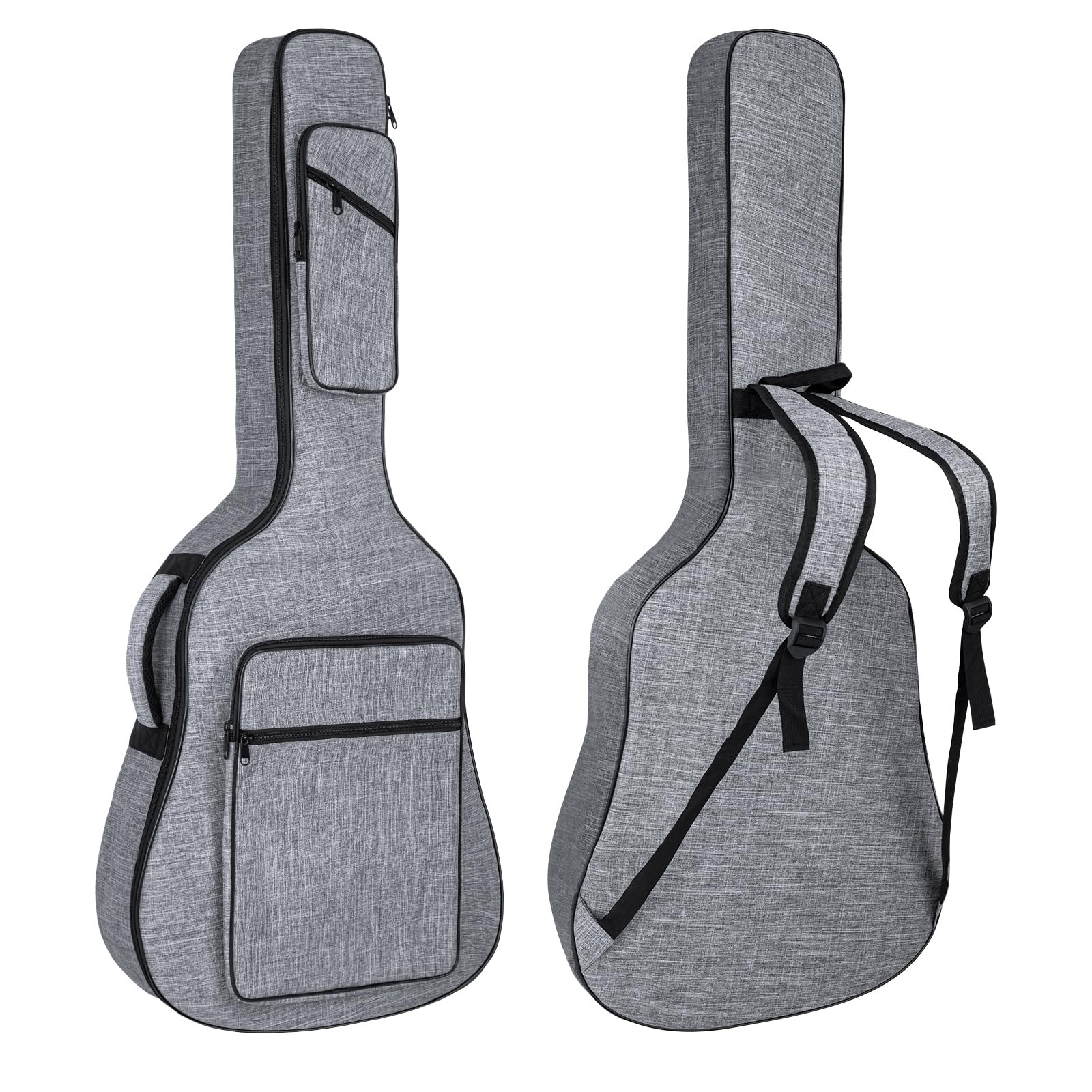 Acoustic guitar case, 39 40 41 Inch Guitar Bag 0.45 Inch Thick Padded Gig Bag...