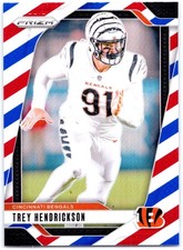 2024 Panini Prizm #59 Trey Hendrickson Red White and Blue