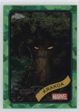 2025 Topps Chrome Marvel Comics Sapphire Green 22/99 Krakoa #180 0kg8