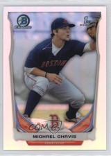 2014 Bowman Draft Chrome Refractor Michael Chavis #CDP22 1ek2