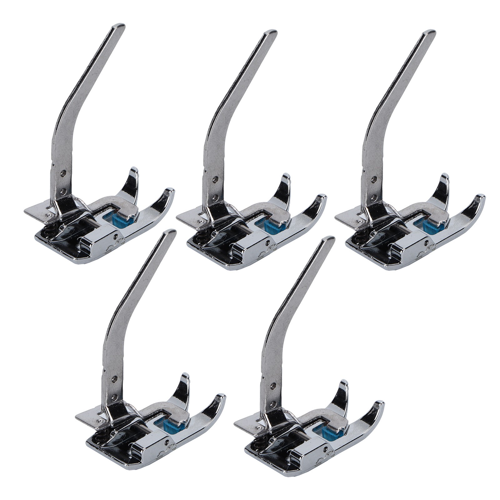 5Pcs Knit Presser Foot Durable Light Thin Elastic Fabrics Sewing Machine Accesso