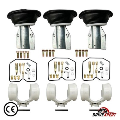 Vergaser Komplettset 3 Zylinder für Triumph Legend 900 TT Mikuni BST36x3