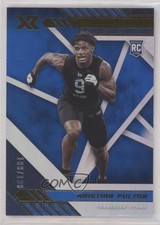 2020 Panini XR Rookie Blue /199 Kristian Fulton #169 0q3