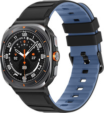 No Gap Bands Compatible with Samsung Galaxy Watch Ultra 47Mm 2025/2024 Soft Si