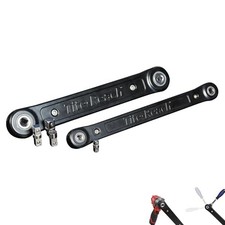 Extension Wrench Combo Pack - 2 Piece Metal Set, Flat Head