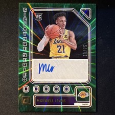 Panini 2023-24 Donruss Signature Series SS-MAX Maxwell Lewis RC Auto 10/75