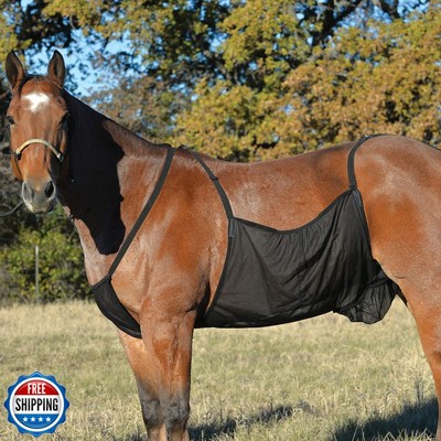 Cashel Fly Sheet Belly Guard, Large, Black