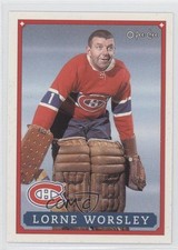 1993 O-Pee-Chee Montreal Canadiens Hockey Fest Gump Worsley Lorne #64 HOF 0f8