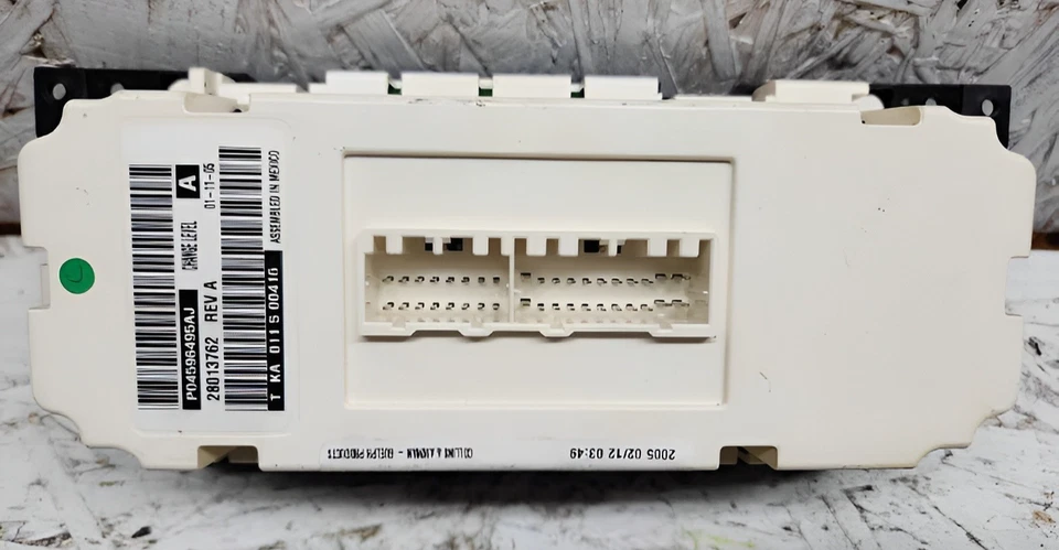 2006-2007 Dodge Charger A/C Heater Temperature Climate Control OEM Foto 2 de 4