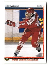 1990-91 Upper Deck #460 Greg Johnson