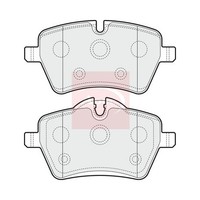 Apec Mini Mini Roadster R59 2011-2015 BremsbeläGe Vorne (R90) PAD1577