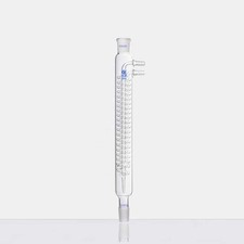 300mm 24# Single side Connector Reflux Graham Condenser Heat Exchanger Glassware