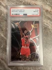 1996 Fleer Metal Michael Jordan Metallized card# 128 graded PSA 8 NM-MT