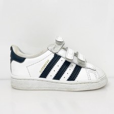 Adidas Boys Superstar CF I EF4842 White Casual Shoes Sneakers Size 6K