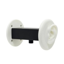 Asmrlabo Ear-Shaped Binaural Microphone Auriq Lite Earpick Asmr White