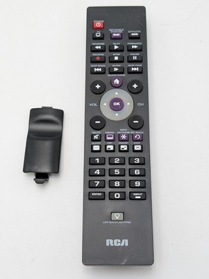RCA Universal Remote (RCR003RWDE) with Backlit Buttons for 3 Devices - Black