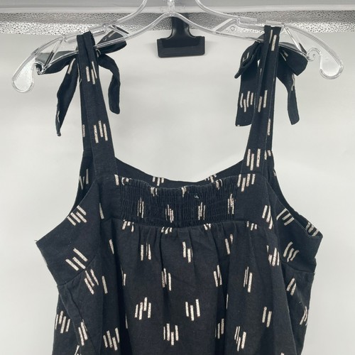 Sonoma Womens Print Tank Top Bows Black/White Size Large New - Picture 6 of 9