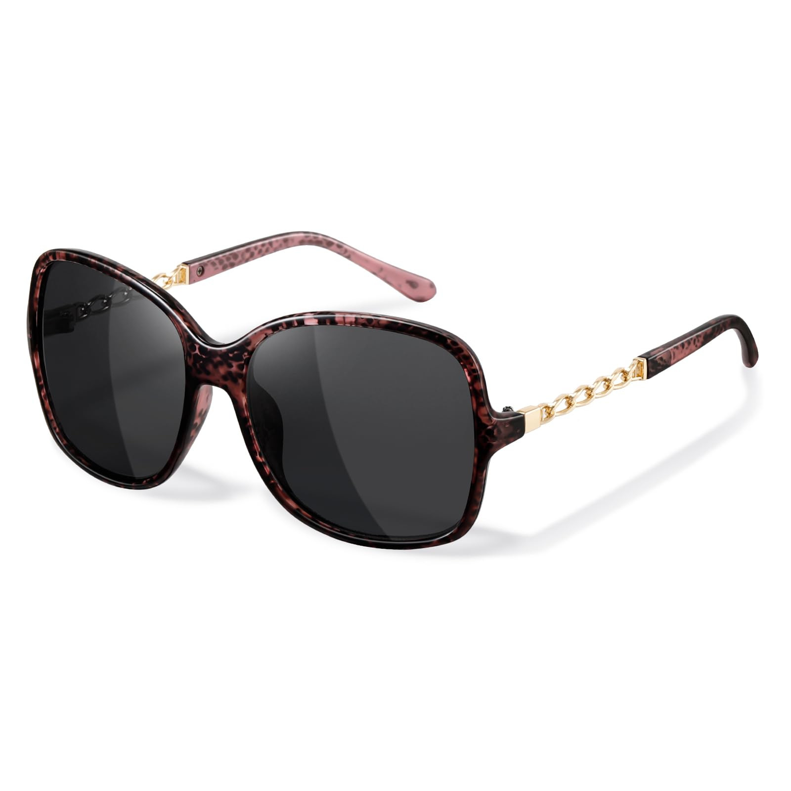 Trendy Oversized Square Sunglasses for Women with Large Frames