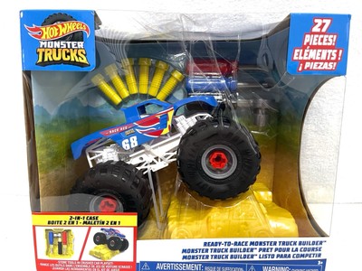 NEW Hot Wheels RACE ACE Ready-to-Race Monster Truck 27pc Action Figure Toy Set