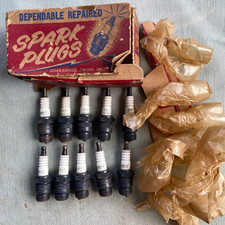 Ac 85-t Coralox Dependable Repaired Spark Plug Plugs Lot 10 Box New Nos Vintage