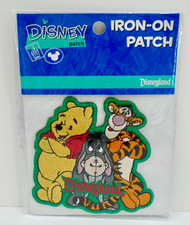 Vintage Disneyland Resort Pooh and Friends Tigger and Eeyore Iron-On Patch