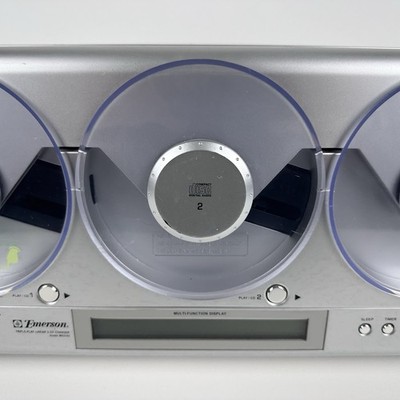Emerson MS3103 Triple Play 3 Disc CD Player Stereo Parts or Repair