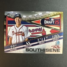 2025 Bowman Draft Baseball Tate Southisene Bowman Draft Night #BDN-7 Braves
