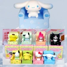 MINISO Sanrio Sitting Doll Series Melody Blind Box Confirmed Figure Hot Toy Gift