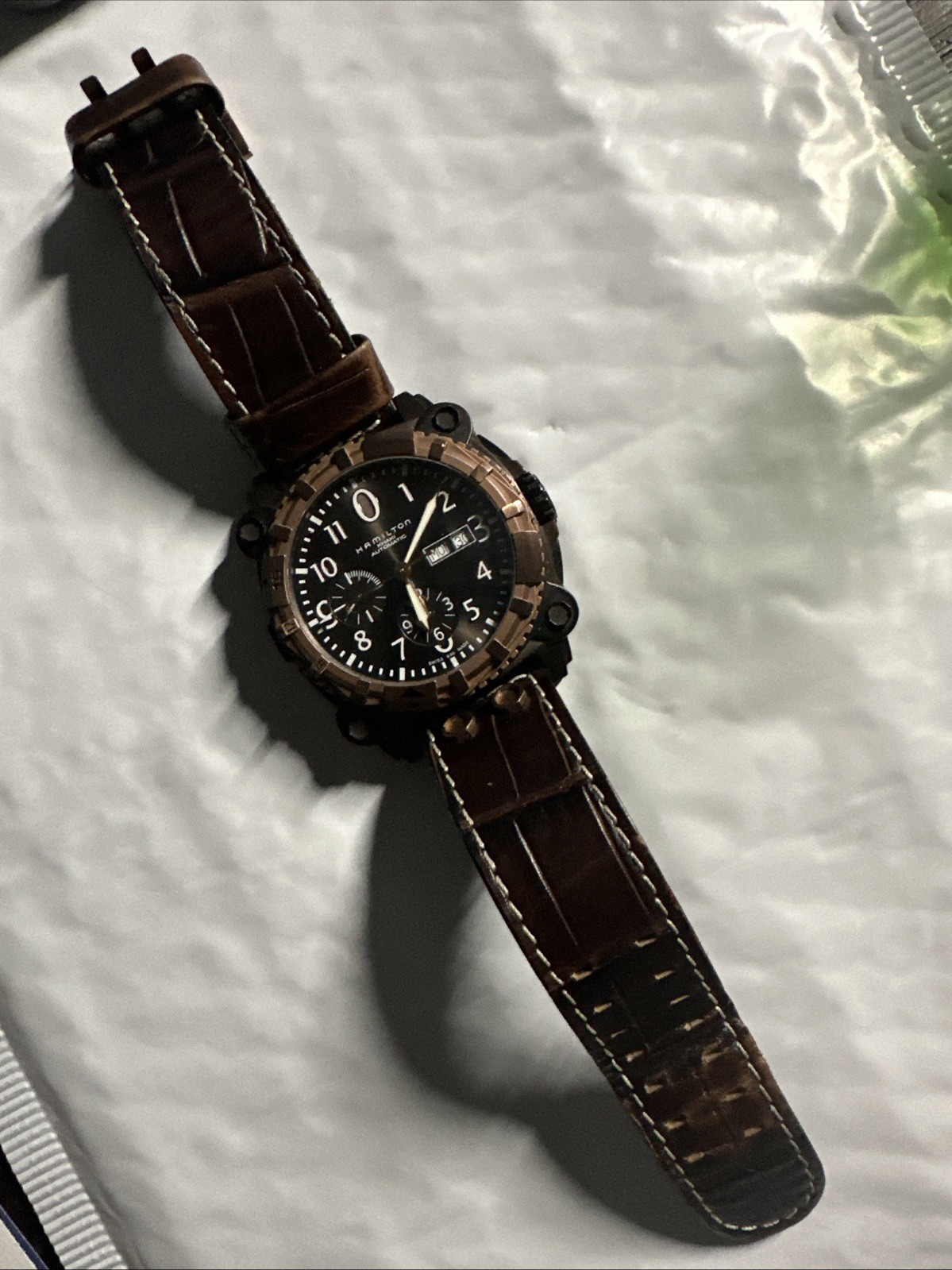 Hamilton Khaki BelowZero Chronograph Automatic Sw… - image 5